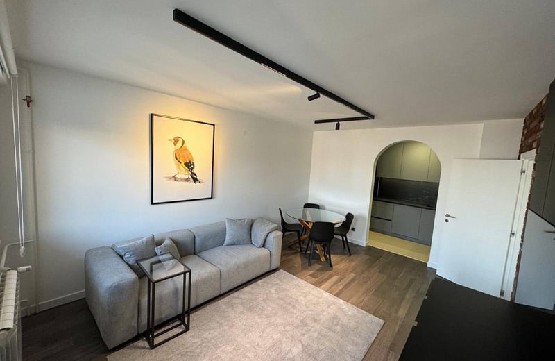 Аренда 2-комнатной квартиры, 55 м², район Савски Венац, Белград, Сербия